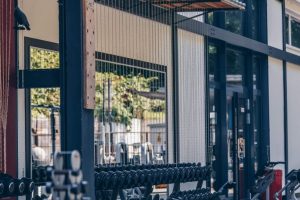 Outdoorbereich des V8 Sports in Bruchköbel Outdoorbereich des V8 Sports in Bruchköbel